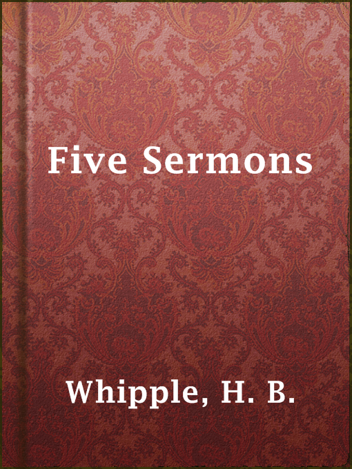 Cover image for Five Sermons